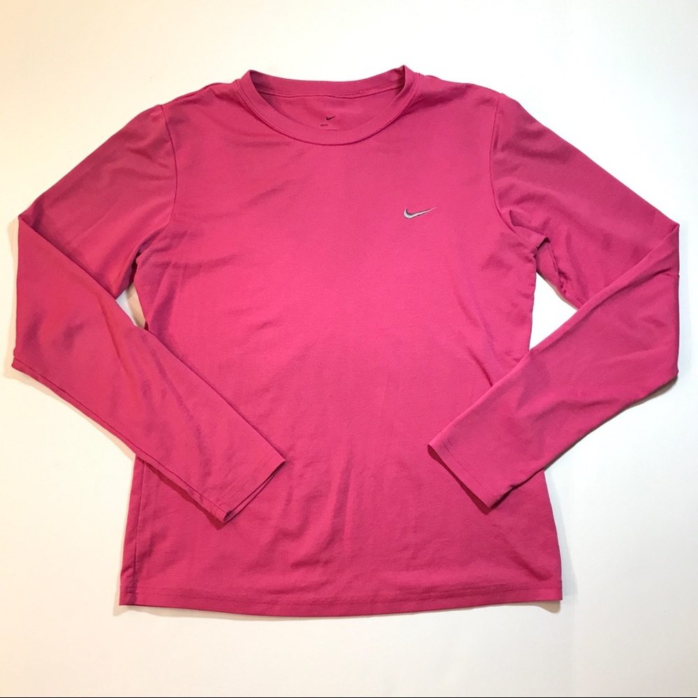 Nike Dri Fit Base Layer Pink Size Medium